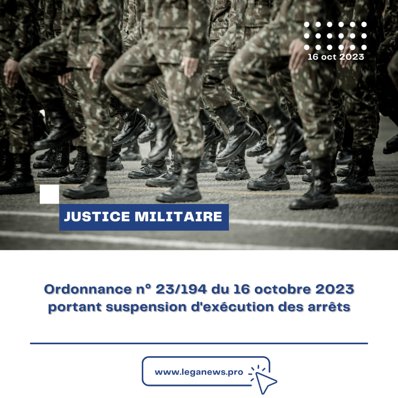 leganewspro's tweet photo. ⚖️ Cette ordonnance suspend l'exécution des arrêts RPA 378/15 du 28 mars 2017, RPA 392/19 du 28 décembre 2021 et RPA 438/20 du 29 mai 2023, rendus respectivement par les Cours militaires du Katanga et de Kinshasa/Gombe