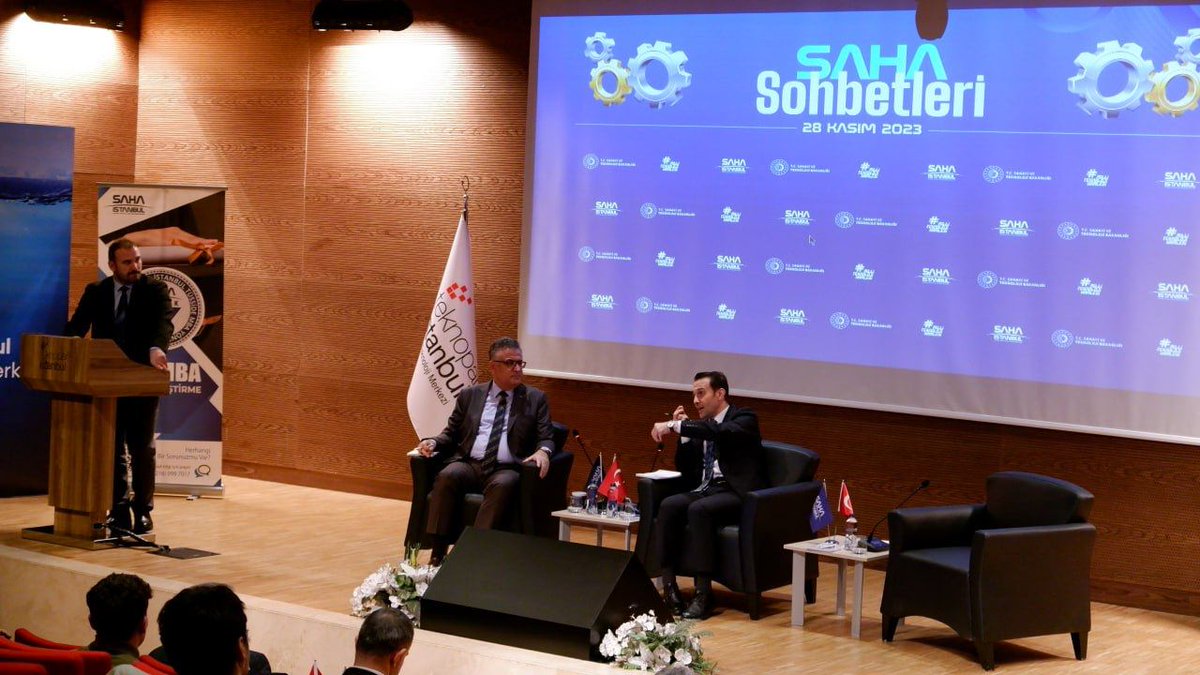 sahaistanbul's tweet photo. SAHA ��stanbul olarak firmalarımızın sektörle ilgili değerlendirmelerini almak, görüş ve önerilerini dinlemek maksadıyla hayata geçirdiğimiz "SAHA Sohbetleri" etkinliğimizde T.C. Sanayi ve Teknoloji Bakanlığı Sanayi Genel Müdürümüz Sayın Prof. Dr. İlker Murat AR'ı Teknopark İstanbul'da konuk ettik.

Karşılıklı etkileşim ortamında gerçekleşen etkinlik kapsamında sektörel konularla ilgili olarak firmalarımızın görüş, öneri ve beklentileri doğrultusunda değerlendirmelerde bulunduk.

@TCSanayi | @teknopark_ist