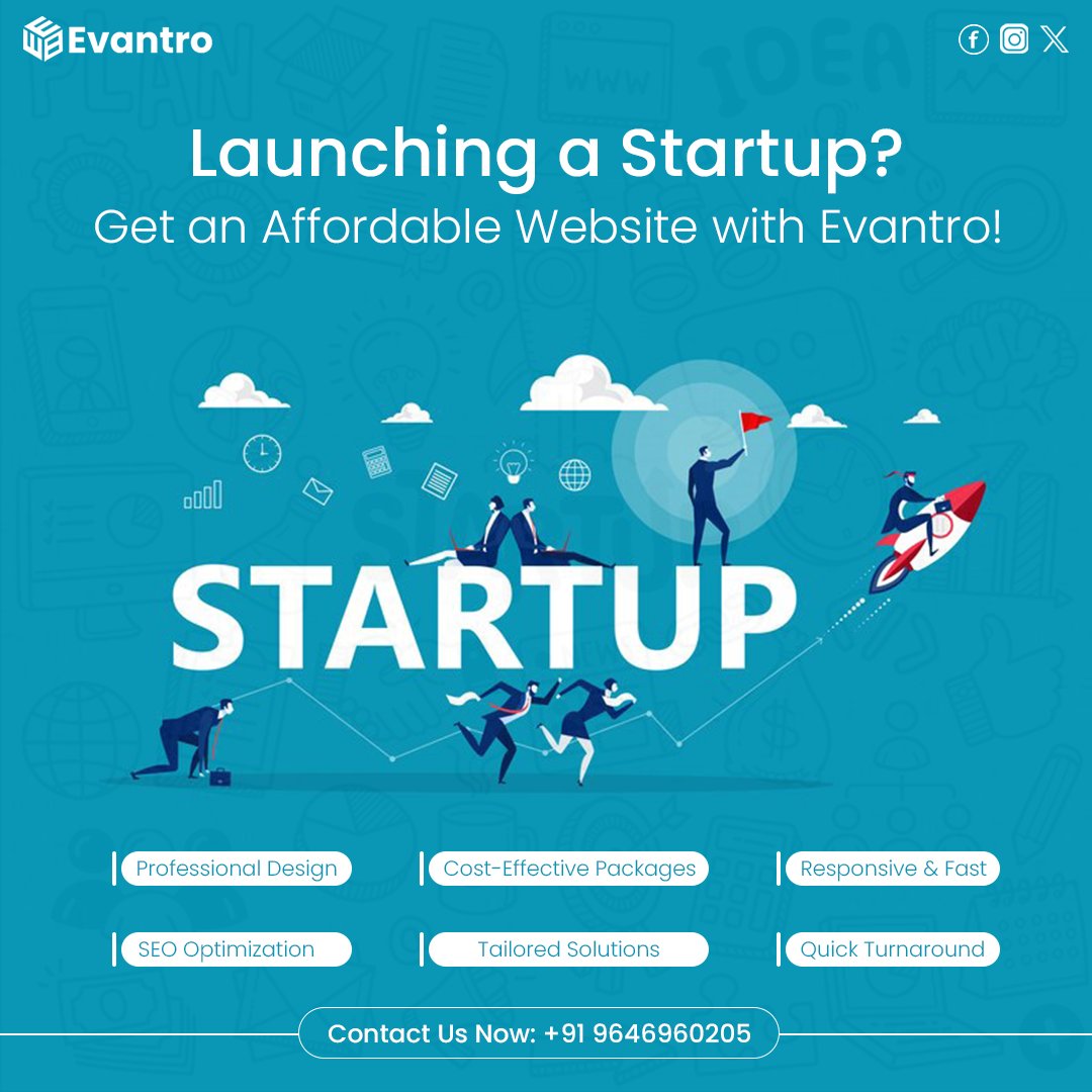EvantroTech's tweet image. Ready to give your #startup the #onlinepresence it deserves? #Evantro offers #affordablewebsitesolutions tailored for startups. Get noticed and grow your #business with our #budgetfriendly packages! 

evantro.com

#AffordableWebsite #StartupSuccess  #SEOOptimization