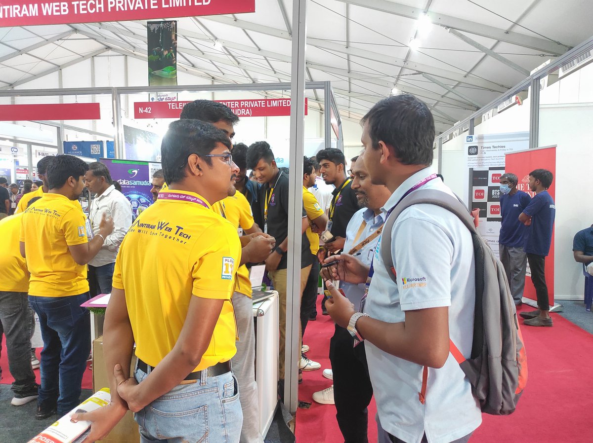 aintiram_in's tweet photo. Our team is all set up at Stall P165. Come engage with us from November 29th to December 1st, 2023, at Asia's Largest Tech Summit. See you there!
#TechSummit #StallP165 #techsummit2023 #bengalurutechsummit2023 #asialargesttechsummit #techevent #aintiramwebtech #awt #salesforce https://t.co/o5n9y3k8GR