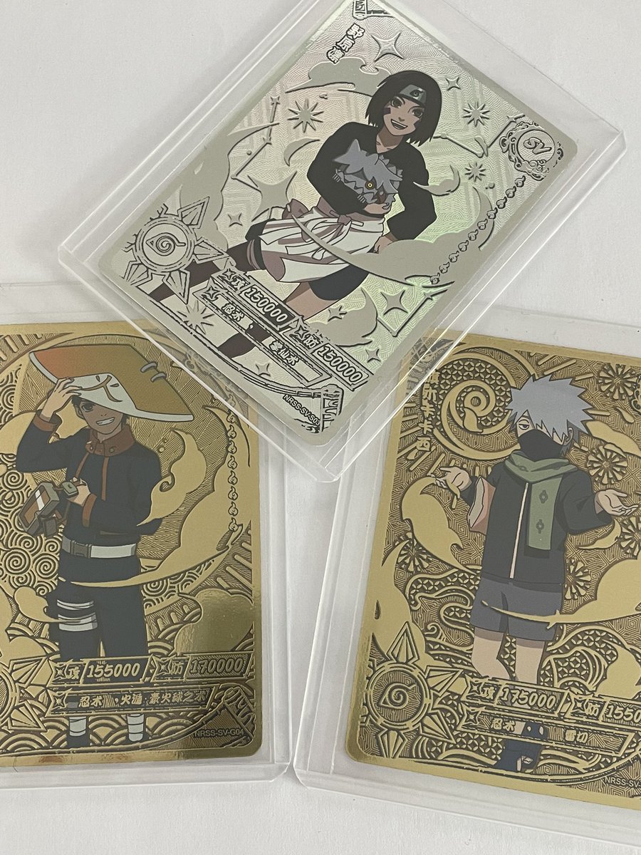 madelainev2's tweet photo. The bonds of three people~#card #DragonBall #narutocard #naruto card https://t.co/RKwlsPVHR4