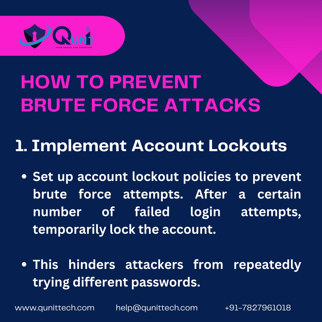 qunit0001's tweet photo. 📧 Email: help@qunittech.com

📞 Phone: +91-7827961018

#qunitcybersecurity #qunittech #bruteforce #cyber #cybersecurity #cybersecurityawareness #cybercrimes #cyberattack #passwords  #hacker #cybercriminals #cybersecurityservices #vaptservices #internetsecurity #internetofthings https://t.co/KhkT3kuPdn