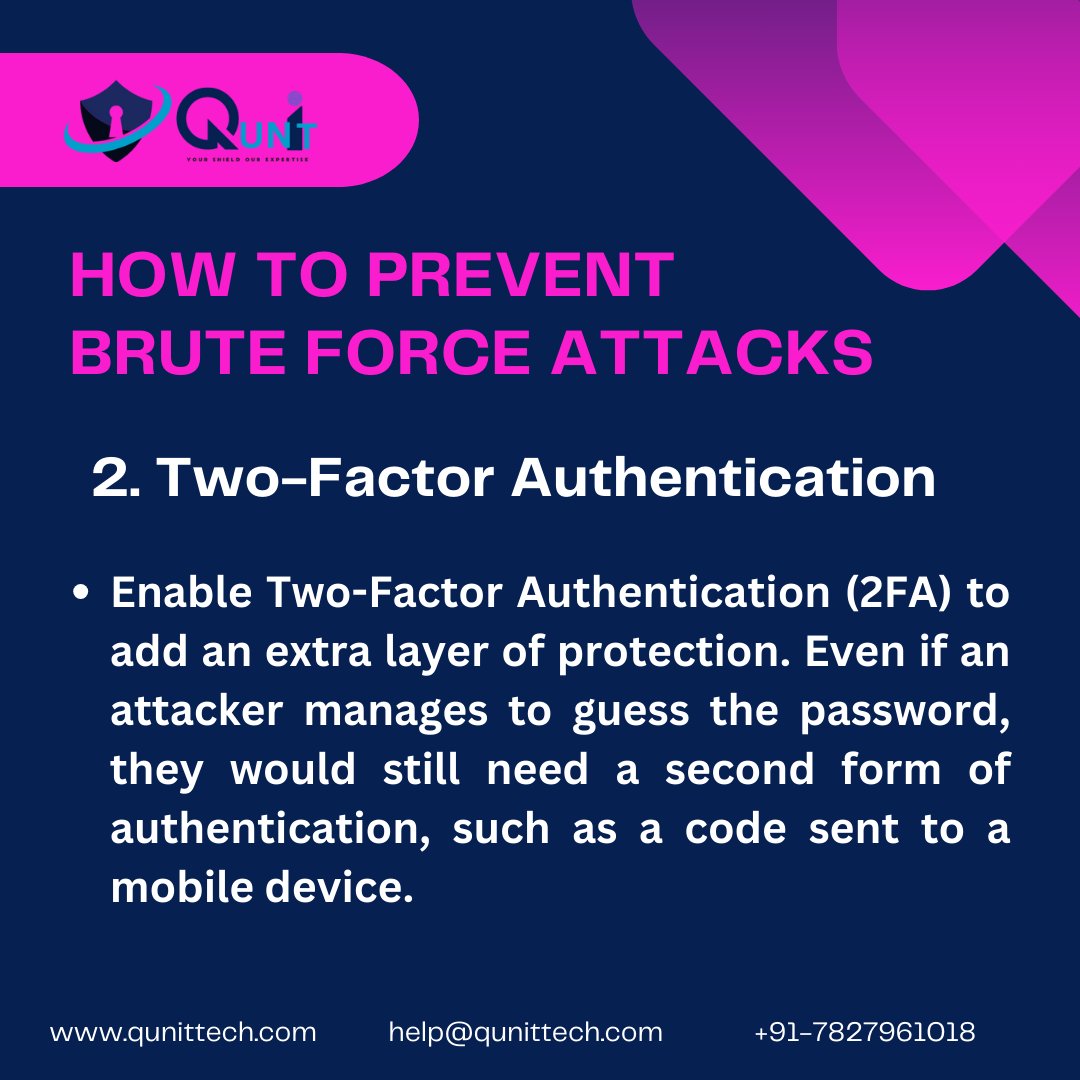 qunit0001's tweet photo. 📧 Email: help@qunittech.com

📞 Phone: +91-7827961018

#qunitcybersecurity #qunittech #bruteforce #cyber #cybersecurity #cybersecurityawareness #cybercrimes #cyberattack #passwords  #hacker #cybercriminals #cybersecurityservices #vaptservices #internetsecurity #internetofthings https://t.co/KhkT3kuPdn