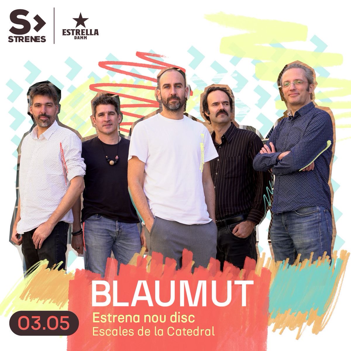 ‼️Primavera 2024: NOU DISC 🌊

El presentarem al <a href="/FestivalStrenes/">Festival Strenes</a>  el 3 de maig, a les ESCALES DE LA CATEDRAL de GIRONA, i avui a les 20h es posaran a la venda les entrades.

🎫 + info a strenes.koobin.com/blaumut2024

📷 <a href="/martapverge/">Marta P Verge</a>
