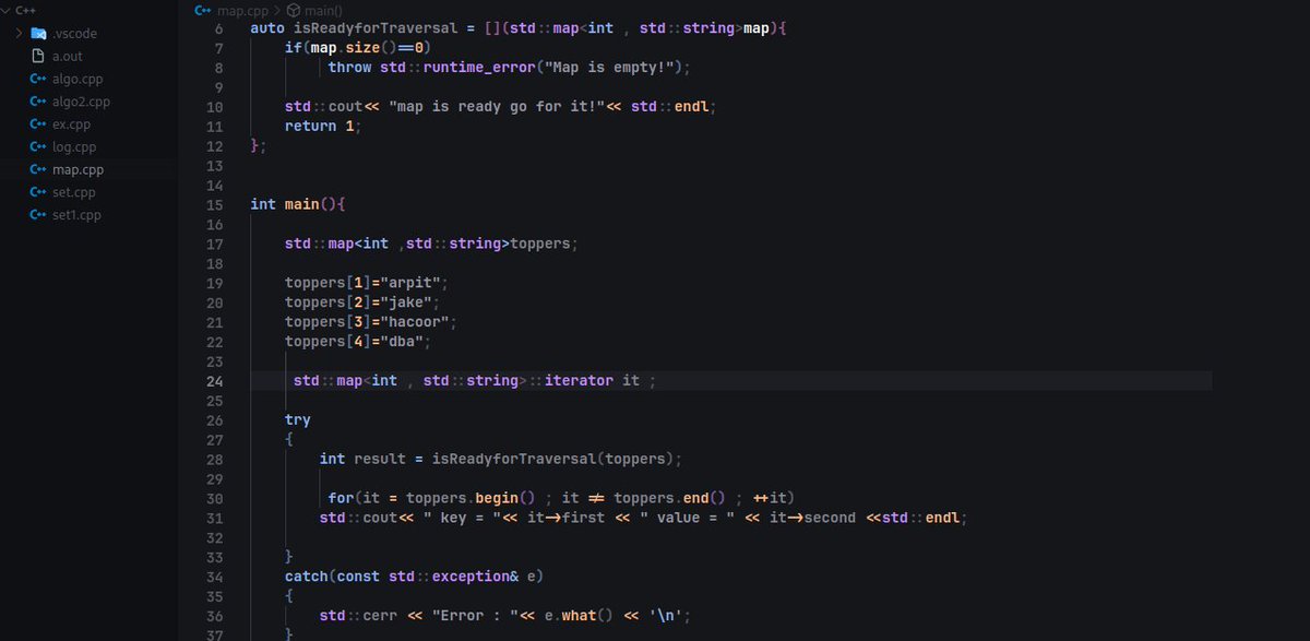 _xonoxc's tweet image. revisiting  foundational C++ concepts for a thorough understanding. just discovered some  valuable best practices along the way. Strengthening the fundamentals for cleaner, more efficient code. 

#cpp  #DSA  #cleancode