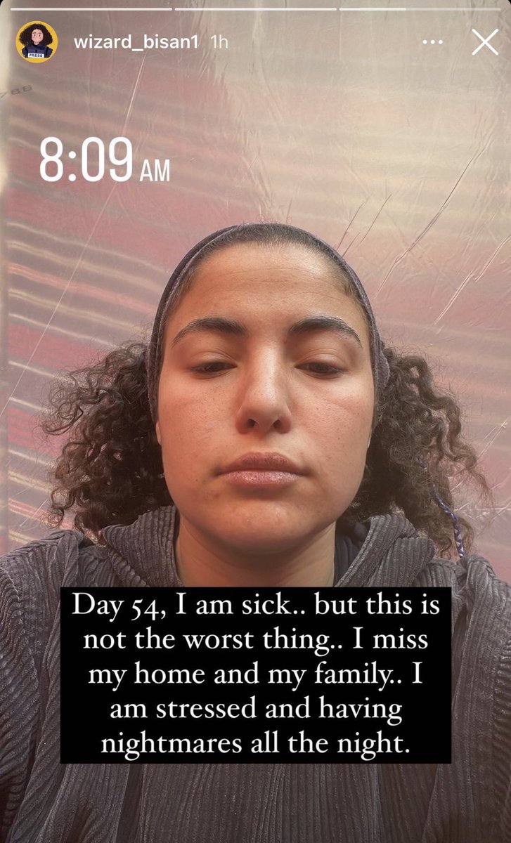 bisan’s recent update is heartbreaking, we will soon see an end to the short ceasefire that never truly ended the attacks against palestinians, more and more palestinians are getting sick as the weather continues to get colder and so many palestinians have been displaced from