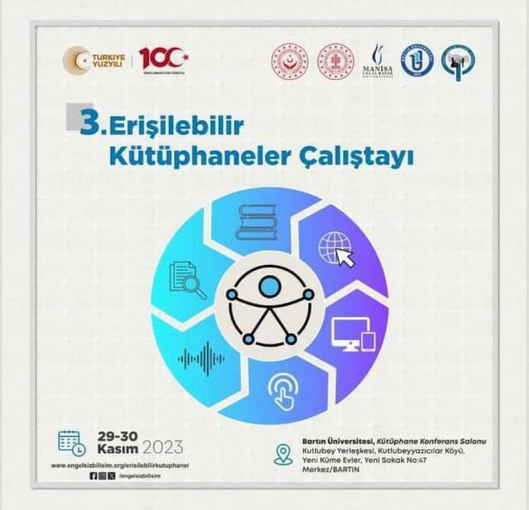 baruedutr's tweet photo. 3. Erişilebilir Kütüphaneler Çalıştayı 

💻https://t.co/SDczHwHRoZ https://t.co/Qn1EPwpnGs