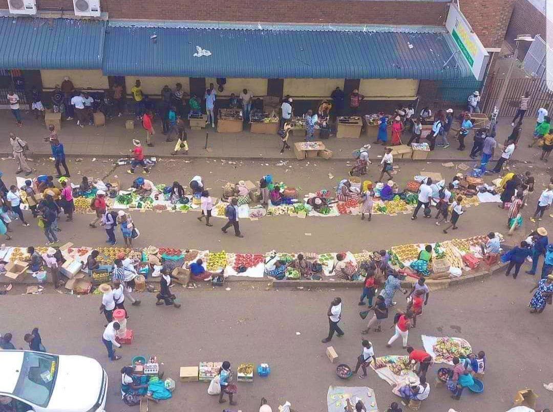 This is what bad governance did to Harare. A city that was once clean and adorable has been turned into a village square.
