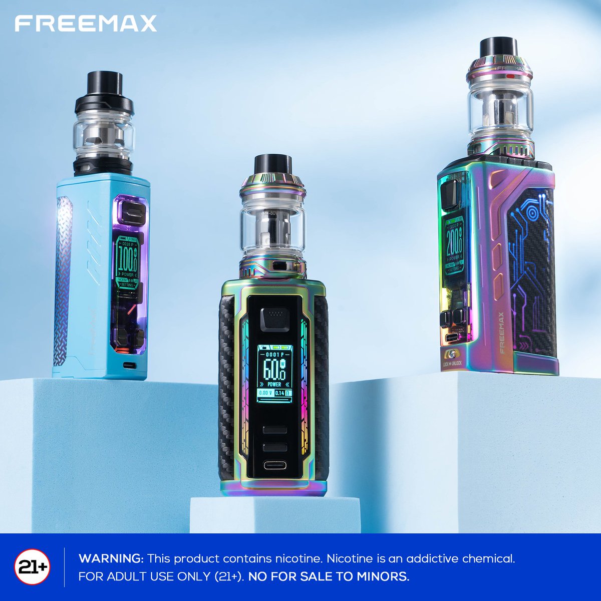 Freemaxvape's tweet image. Have you explored the Maxus Series yet? I'm rating it a perfect 10/10! 👌
.
.
.
.
.
Warning: This product contains nicotine. Nicotine is an addictive chemical.
Must be 21+.
-
#freemaxvape #subohmtank #maxus3 #maxus200w #maxussolo100w #newlaunch #innovation #style #stylish