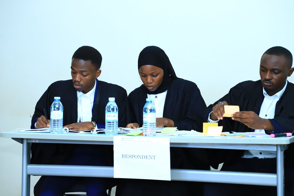Nalaw256's tweet photo. Battle of the legal minds as universities tassel it out in the tech law moot court competitions ongoing @CavendishUg ,These are just the preliminary rounds and we can't wait to see who makes it all the way to the grand finale! https://t.co/hRu0X0Jnv7