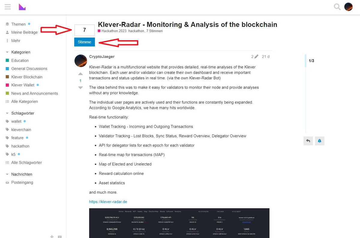 Here are 5 projects of mine that have been with us for quite a while. 

Klever-Radar - forum.klever.org/t/klever-radar…

Klever-Tip - forum.klever.org/t/klevertip-pr…

Klever Desktop Studio -  forum.klever.org/t/klever-deskt…

KFIDist - Autonomous Reward System - forum.klever.org/t/kfidist-auto…

Autoclaim Tool -