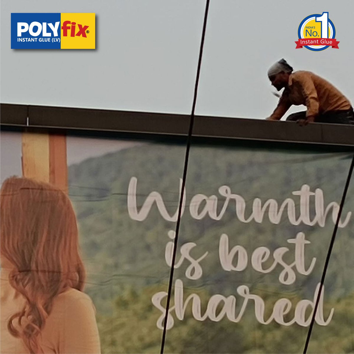 Polyfixglue's tweet image. Looking for an easy way to stick a big
billboard using Polyfix LV instant glue?
.
.
Call our Benson Bond Expert to get answers
to all your questions at --+91 7626 007 007
or visit us at
.
.www.bensonpolymers.com
.

#bensonpolymers #polyfixinstantglue
#polyfix #acrylicchannel