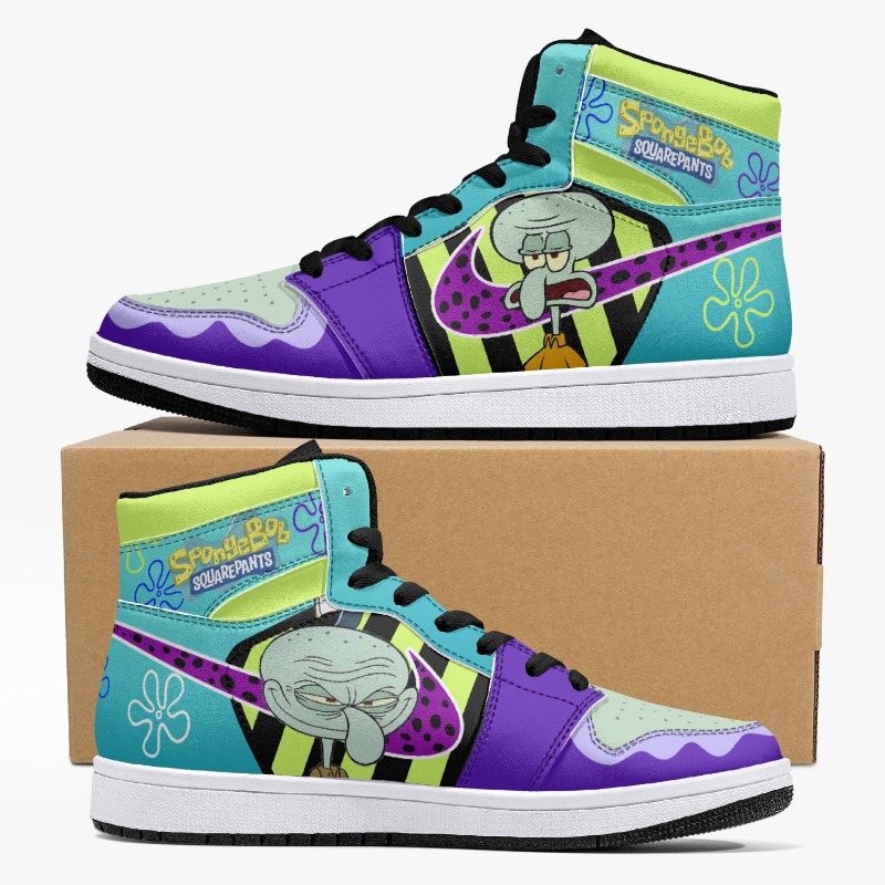 animebape's tweet photo. Mr. Squidward Q Tentacles SpongeBob Mid 1 Basketball Shoes
Shop Now: https://t.co/arYlQrKE5x
Kids size and Adult size In Stock