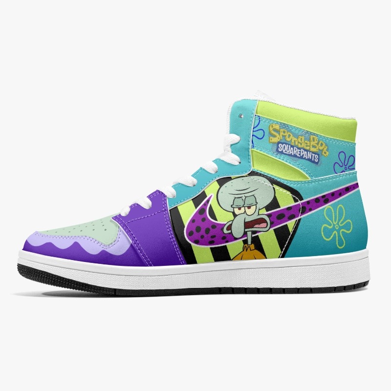 animebape's tweet photo. Mr. Squidward Q Tentacles SpongeBob Mid 1 Basketball Shoes
Shop Now: https://t.co/arYlQrKE5x
Kids size and Adult size In Stock
