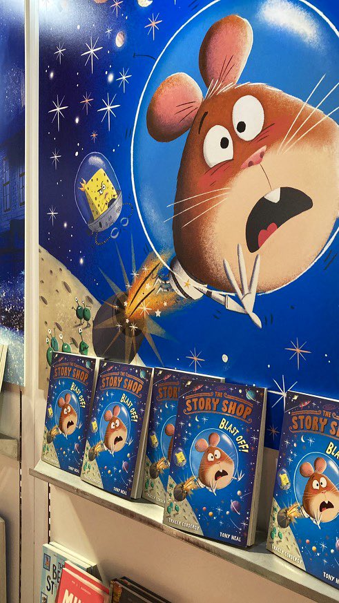 TraceyCorderoy's tweet photo. Blasting off to #Northumberland today with @NCBFest for another day of fun events in schools. It’s not even snowing here either … for the moment!   @LittleTigerUK @EveWhiteAgency https://t.co/5D4hJl6VWp
