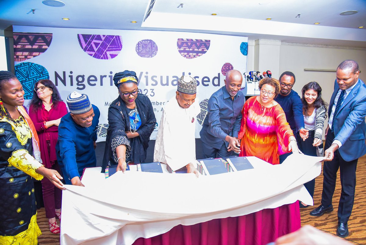 NBS_Nigeria's tweet photo. In collaboration with @UNDPNigeria and @PlanningNG, we launched the Nigeria Visualised Project.
This initiative leverages advanced data visualisation techniques and visual storytelling to unveil the narrative of our nation's journey over time.
Learn more: https://t.co/bzyL6ODy8Q https://t.co/t6FG5Yqr8B
