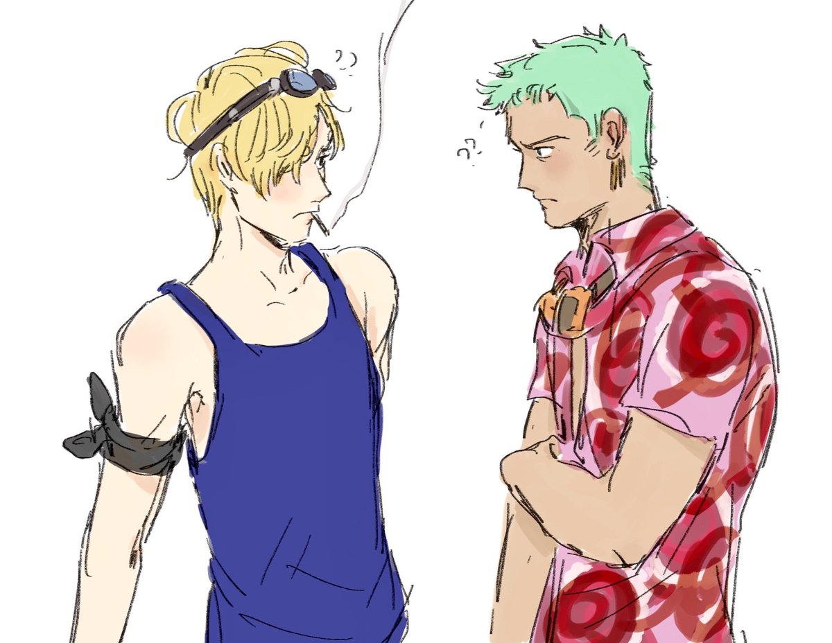 szangk's tweet photo. #zosanweek2023 day 4: sharing clothes and the dilemma of realizing your crewmate is actually hot when he isn’t wearing 80 layers https://t.co/jWj9Pcu2f2