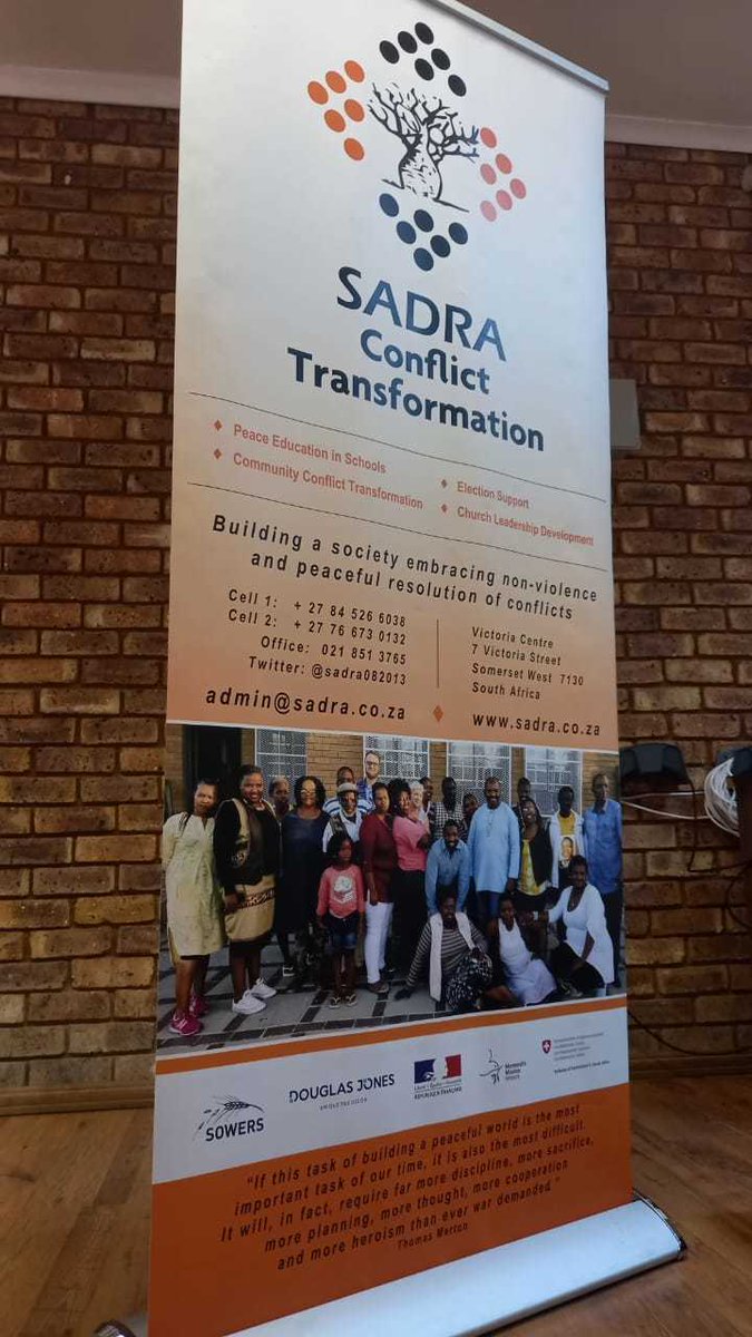 FrenchEmbassyZA's tweet photo. 40 faith leaders from Gauteng gathered to train as community mediators with #SADRA
We support this course that takes participants through conflict analysis, the mediation stages and skills, and understanding how conflicts in election times can affect democratic processes. https://t.co/sLP1kIDl6o