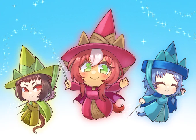 三女神練習