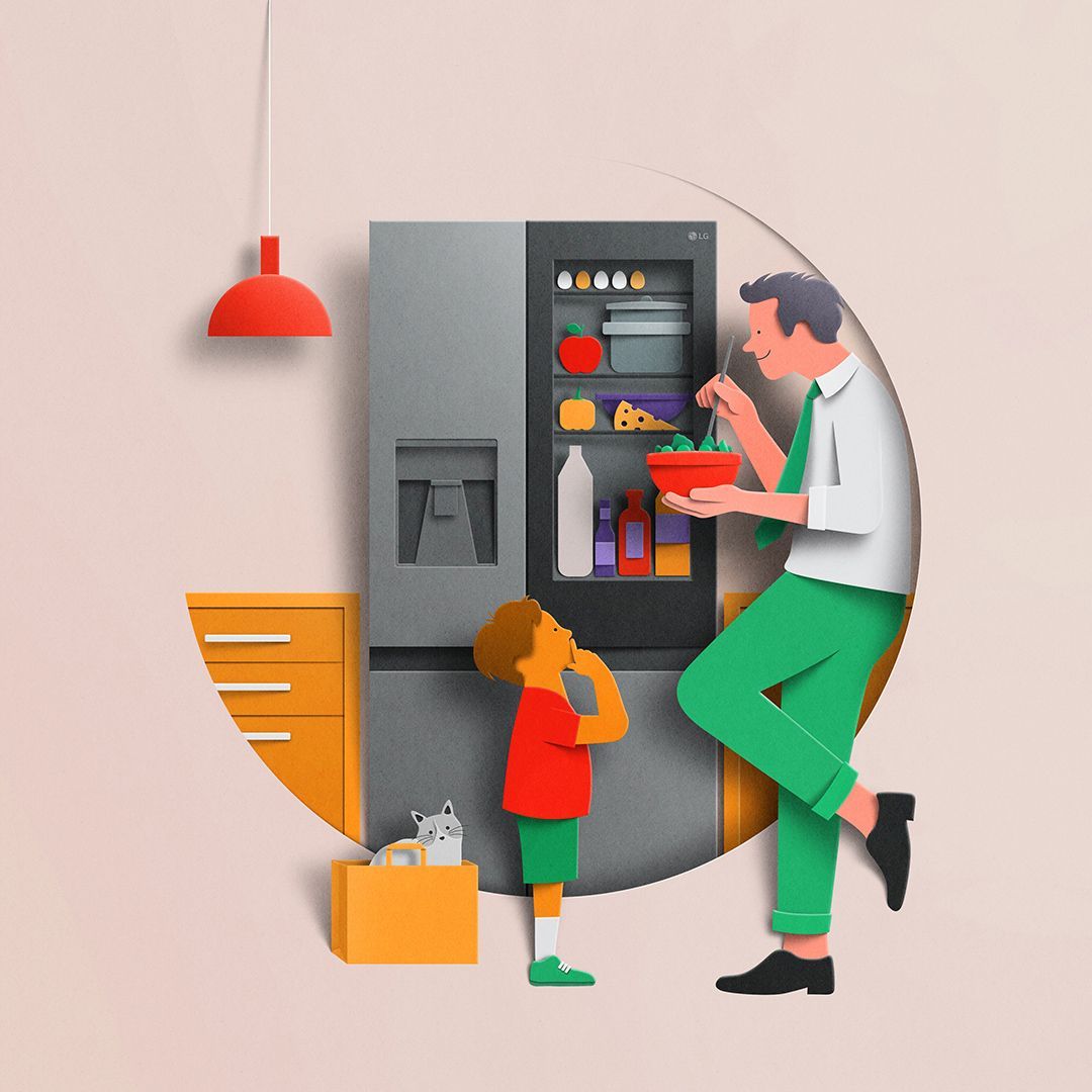 mfh_group's tweet image. Upgrade your kitchen with LG&apos;s InstaView Door-in-Door™, an innovative fridge to fit your kitchen. 
Save energy and keep the cool air inside by knocking on the external panel to reveal the inside!
See it here: buff.ly/49G2fR2
#lg #lifesgood #LGInstaView