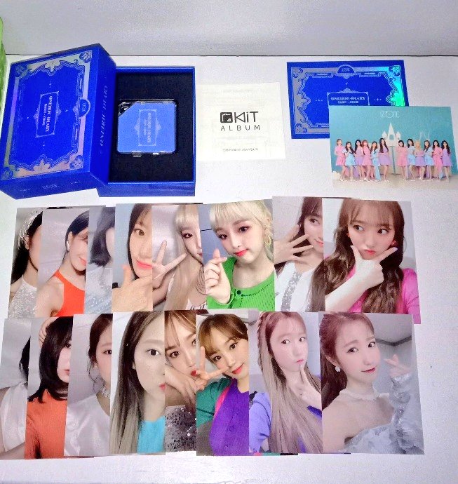 — iz*one oneiric diary kihno airkit album 
— outbox, airkit album, credit card, group card, guide, members postcard (except hw, yr, yj, wy cards) 
— 300 php 

still available, dm me or @jigumiyenas if inch

# wts Ifb wtb Ifs izone ph unsealed ive lesserafim bns kpop