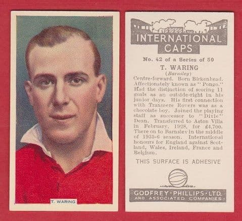 BarnsleyFCOTD's tweet photo. 1/3 BFC Heritage: On this day in 1935, c-f Tom βPongoβ Waring signed from Aston Villa for a club record fee. He'd scored 167 goals, incl 10 hat-tricks and a club record 49 league goals in 1930β31 for Villa. He scored on his debut the next day.... #BarnsleyFC #PongoWaring #Villa https://t.co/gP0P16GX3X