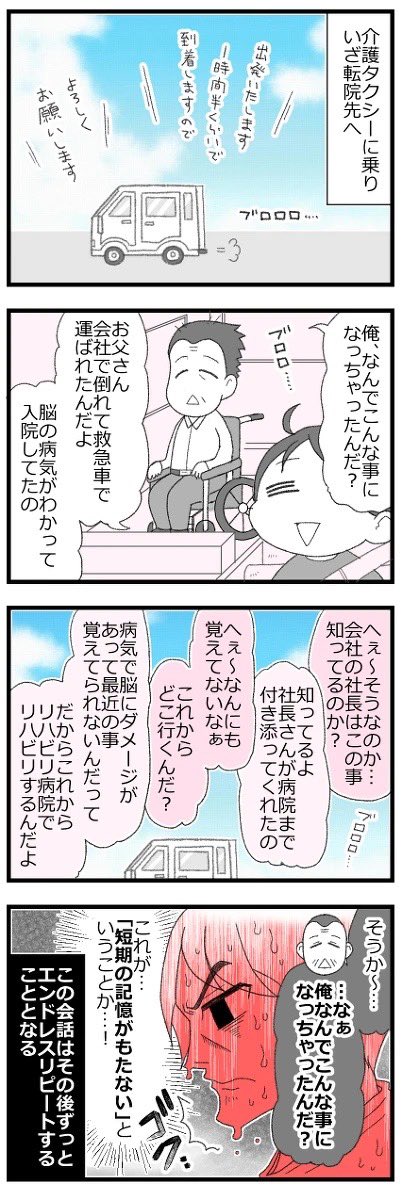 倒れた父が高次脳機能障害になった①2/2