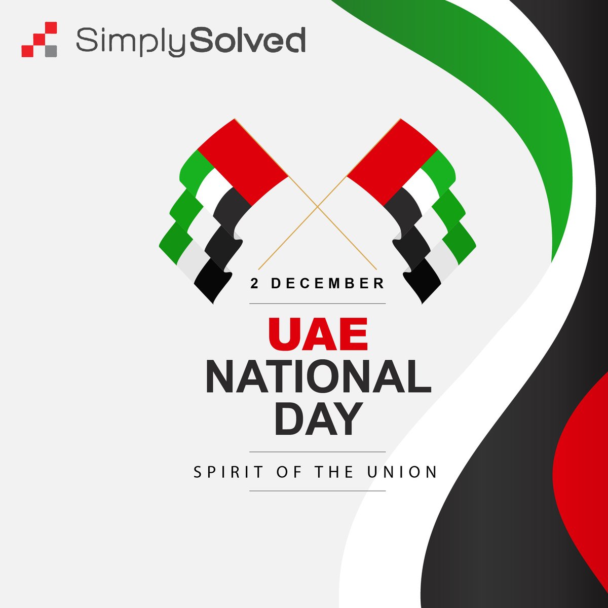 simply_solved's tweet photo. SimplySolved Wishes You All A Very Happy UAE National Day!
As we celebrate the spirit of unity and progress, we extend our heartfelt wishes for prosperity and joy to the nation that inspires us every day. 

#UAENationalDay #CelebratingUnity #Dubai #UAE https://t.co/JloYlaeWn4