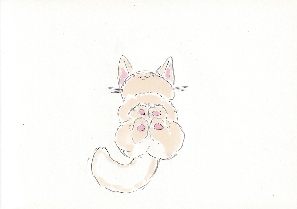 「んなちゃんを下から見ようね。#イラスト #メイドインアビス #いい肉球の日 」|けだまのイラスト