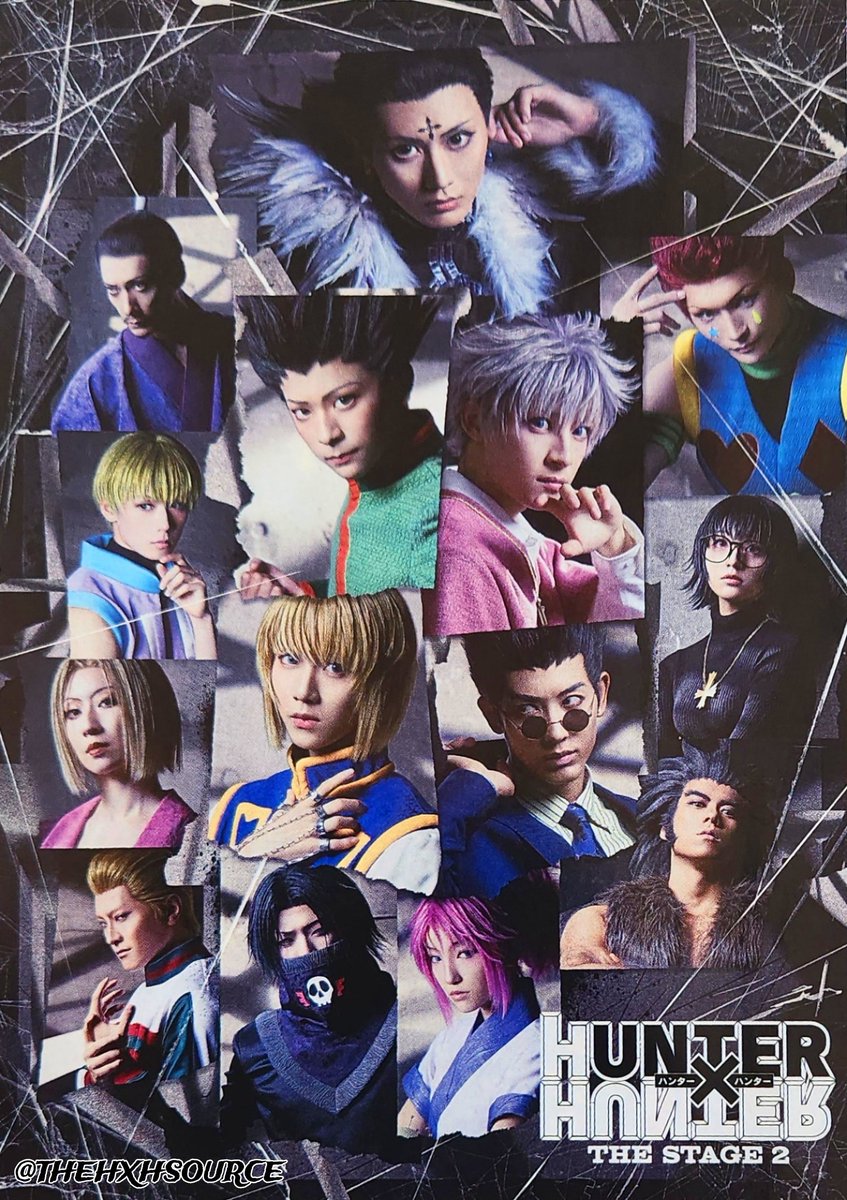Phinks & Feitan from Hunter x Hunter the stage 2 !!!!!!!!!!!!!! 😍😍