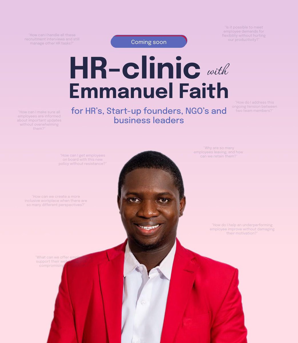Emmanuel, Faith; The Startup HR. tweet media