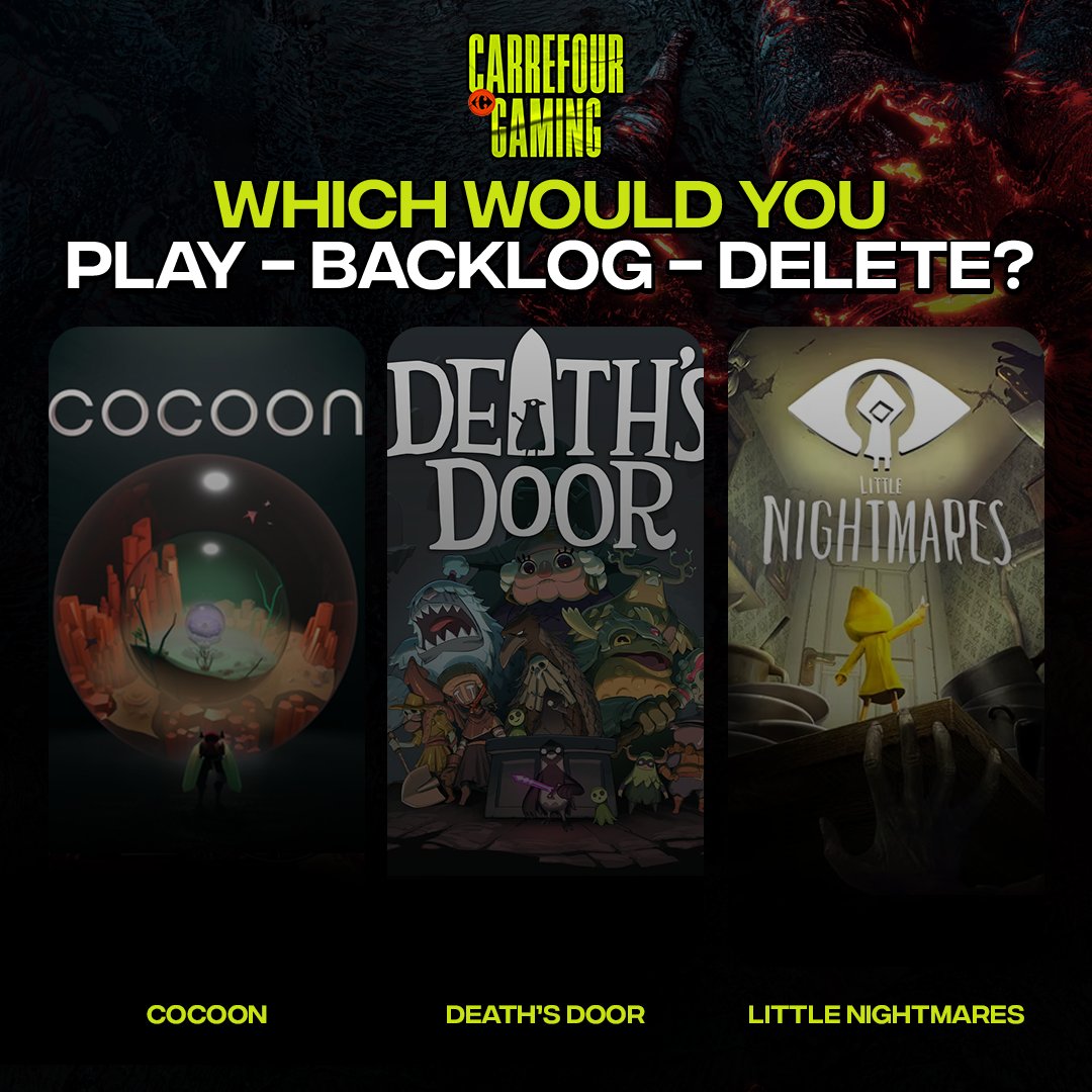 CarrefourGG_BE's tweet photo. Some wonderful indies in the line-up today! Which one are you playing, saving for later and deleting? 🎮 https://t.co/4YTH8YNnlB
