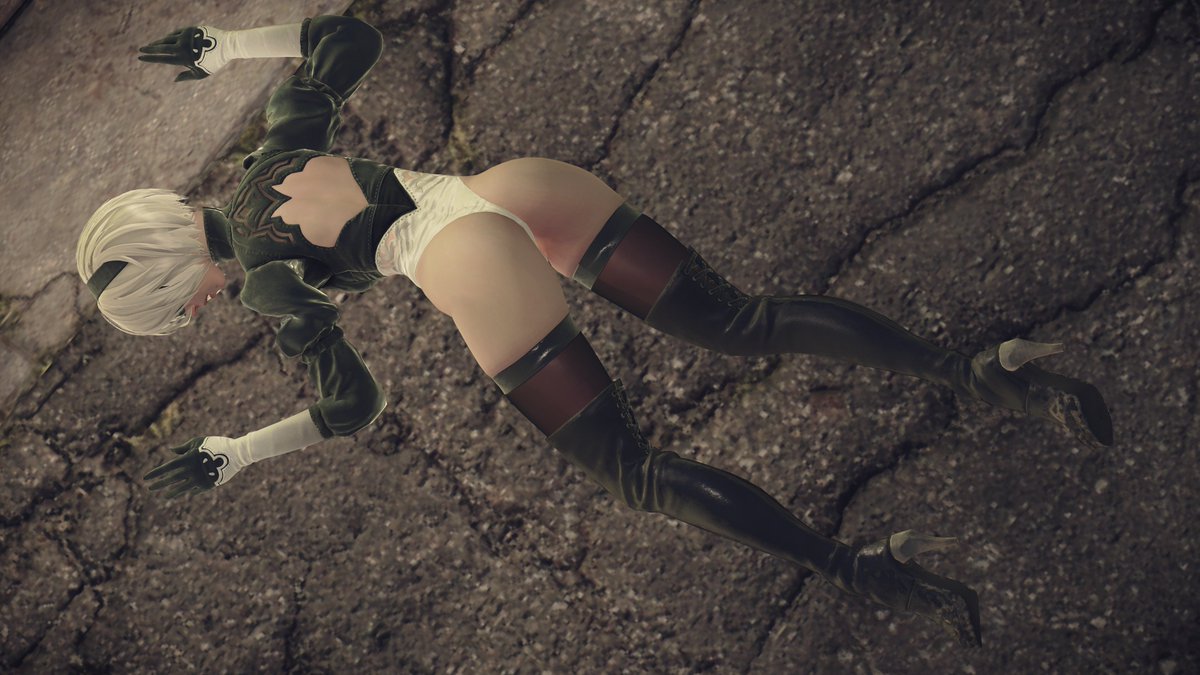 AsnBtd's tweet photo. 女性の尻や太ももはいくらでも盛ってもいいという流れを作ったキャラかと…。
#2B
#NieRAutomata https://t.co/4iwpoYSQ7t