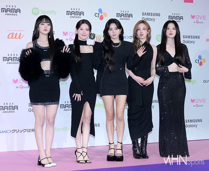 kchartsmaster's tweet photo. (G)I-DLE at the 2023 MAMA Awards red carpet. https://t.co/tf6bBvYVYs