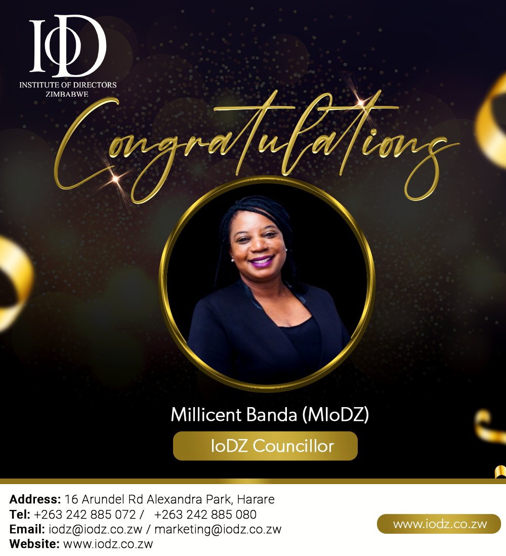 Congratulations to our newly appointed council member Millicent Banda. Her passion, expertise, and dedication will undoubtedly steer us towards unprecedented success #womeninleadership #council #womenonboards #corporategovernance #wemeetweconnect