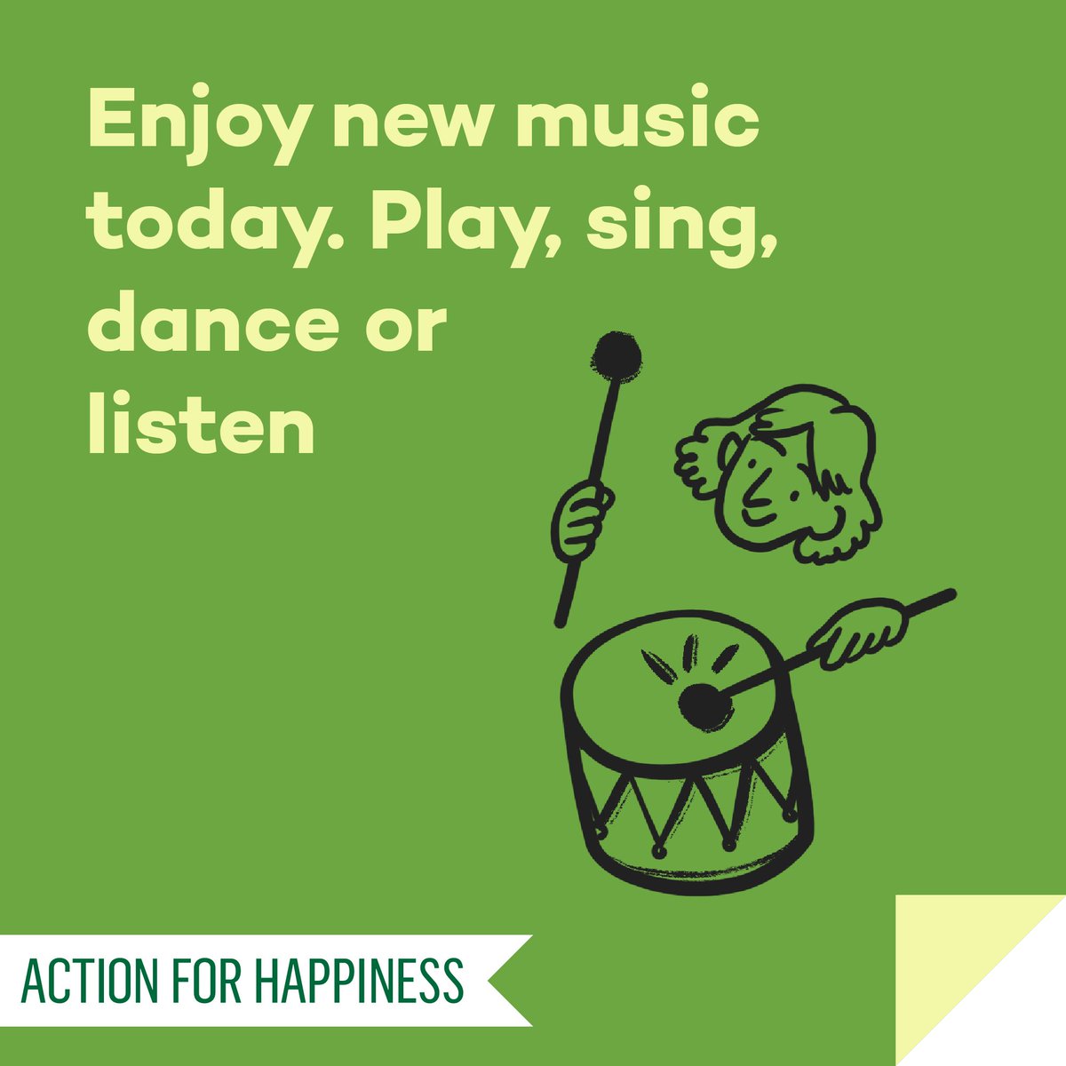 New Ways November - Day 29: Enjoy new music today. Play, sing, dance or listen actionforhappiness.org/new-ways-novem… #NewWaysNovember