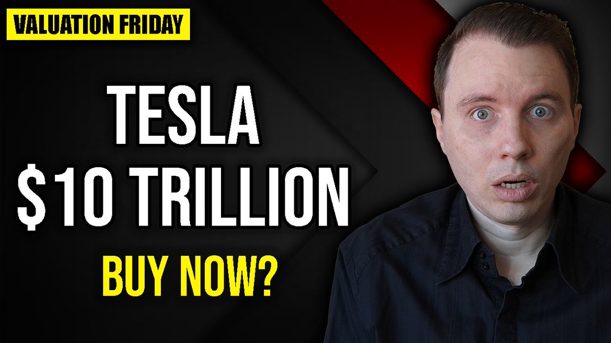 FinanceNinjaB's tweet photo. Check out my latest video "TESLA Stock Prediction (TSLA): $10 TRILLION"
Watch Now: https://t.co/mcjjlSIUG8
#tesla $TSLA #tslastock @elonmusk https://t.co/FQeghLIXaC