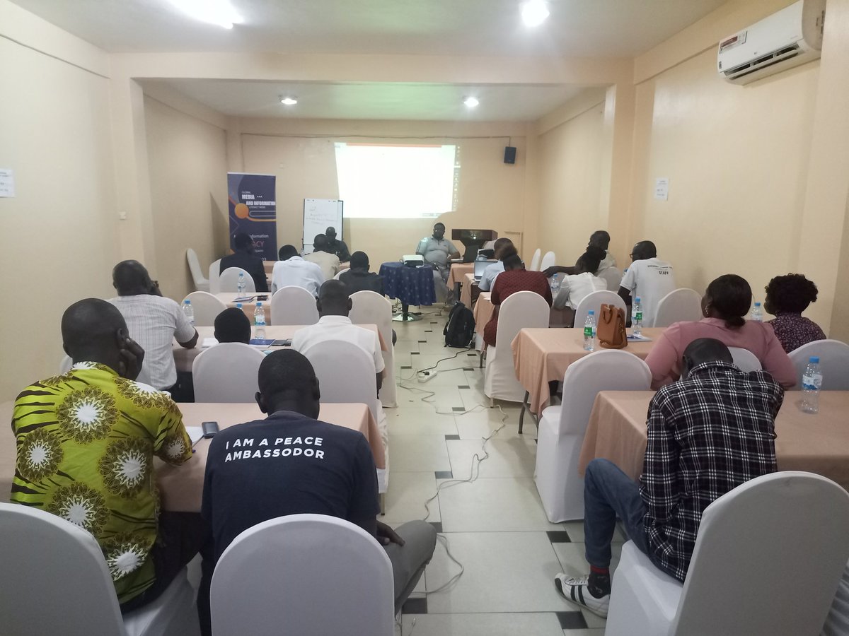 ymiss2020's tweet photo. We have kicked off, the second day of the training for teachers and Educators on Media and Information literacy, at Juba Landmark Hotel. 
Thanks to funding  from  @UnescoJuba https://t.co/d8TIWAoMmi