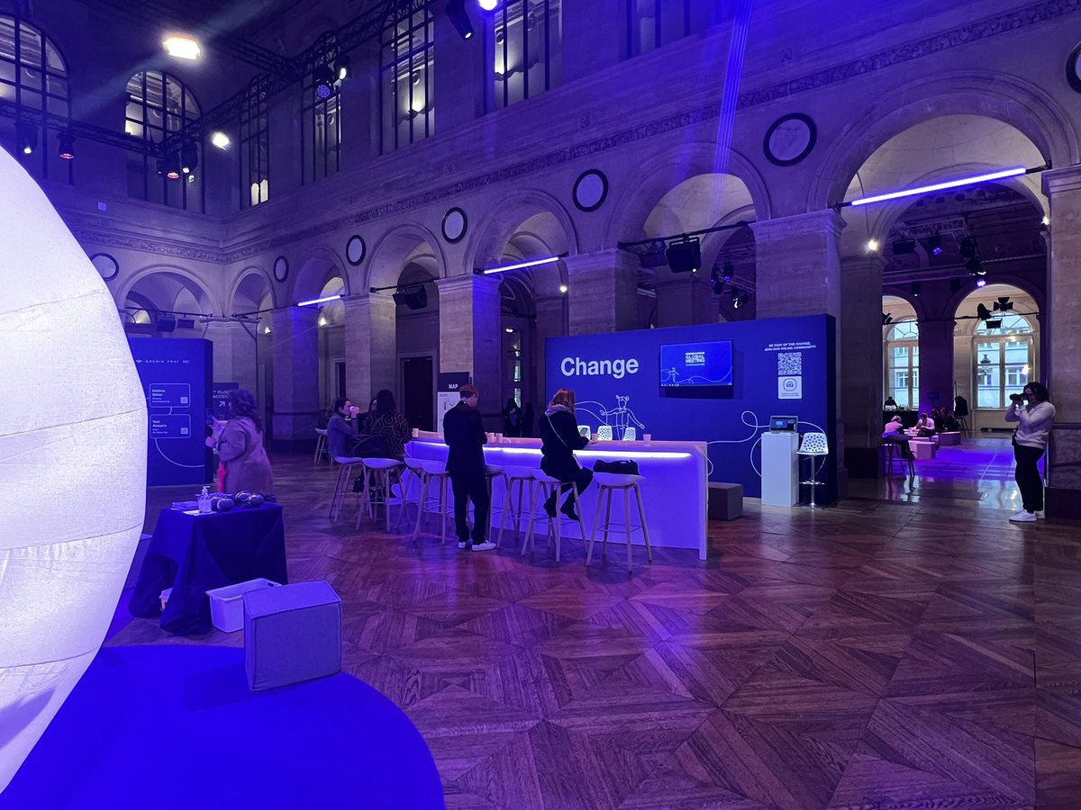 Day 2 of the Women’s Forum Global Meeting in Paris! 🗓️ #WFGM23 #WeAre3DS