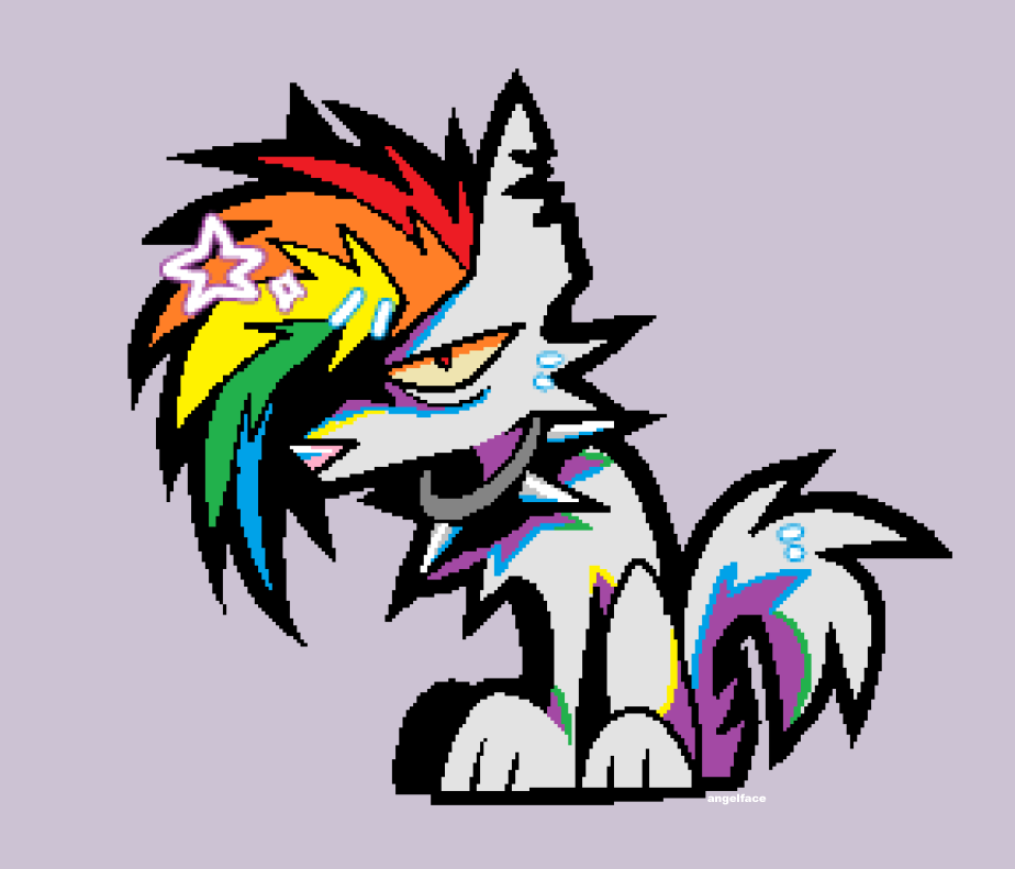 unhappiest sparkledog