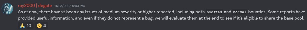 DeGate_Intern's tweet photo. Become a Bug Hunter with @immunefi and join the hunt for bugs! ๐๐ช๐ซก
#DeGateDex #BugHunter #Security1st #CyberSecurity https://t.co/9ht8adLZOC