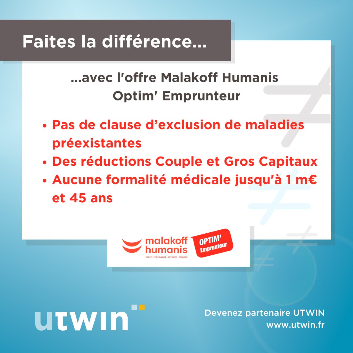 UTWIN Assurances tweet media