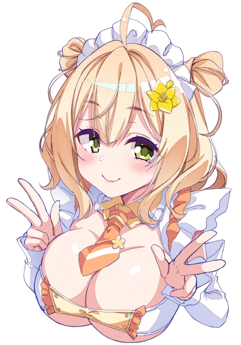 ぶいッ  #杏都める #速勃メ絵ル