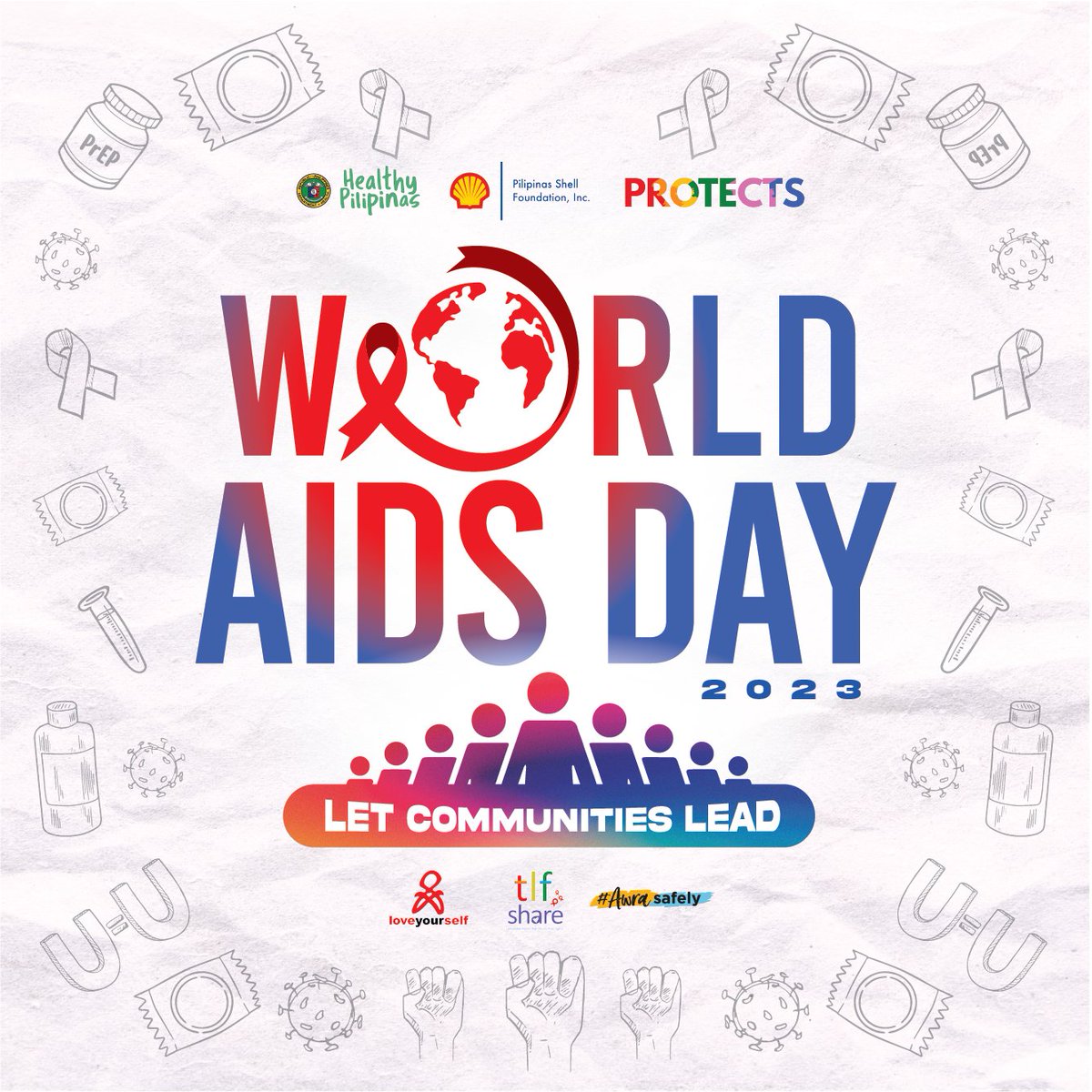 Beshies join us as we commemorate World AIDS Day 2023! December 1, 2023 is more than a celebration of the achievements of communities but a call to enable communities in their roles against the HIV/AIDS. 

Let’s #AwraSafely for a Healthy Pilipinas! 💯 

#WAD2023
#WorldAIDSDay2023