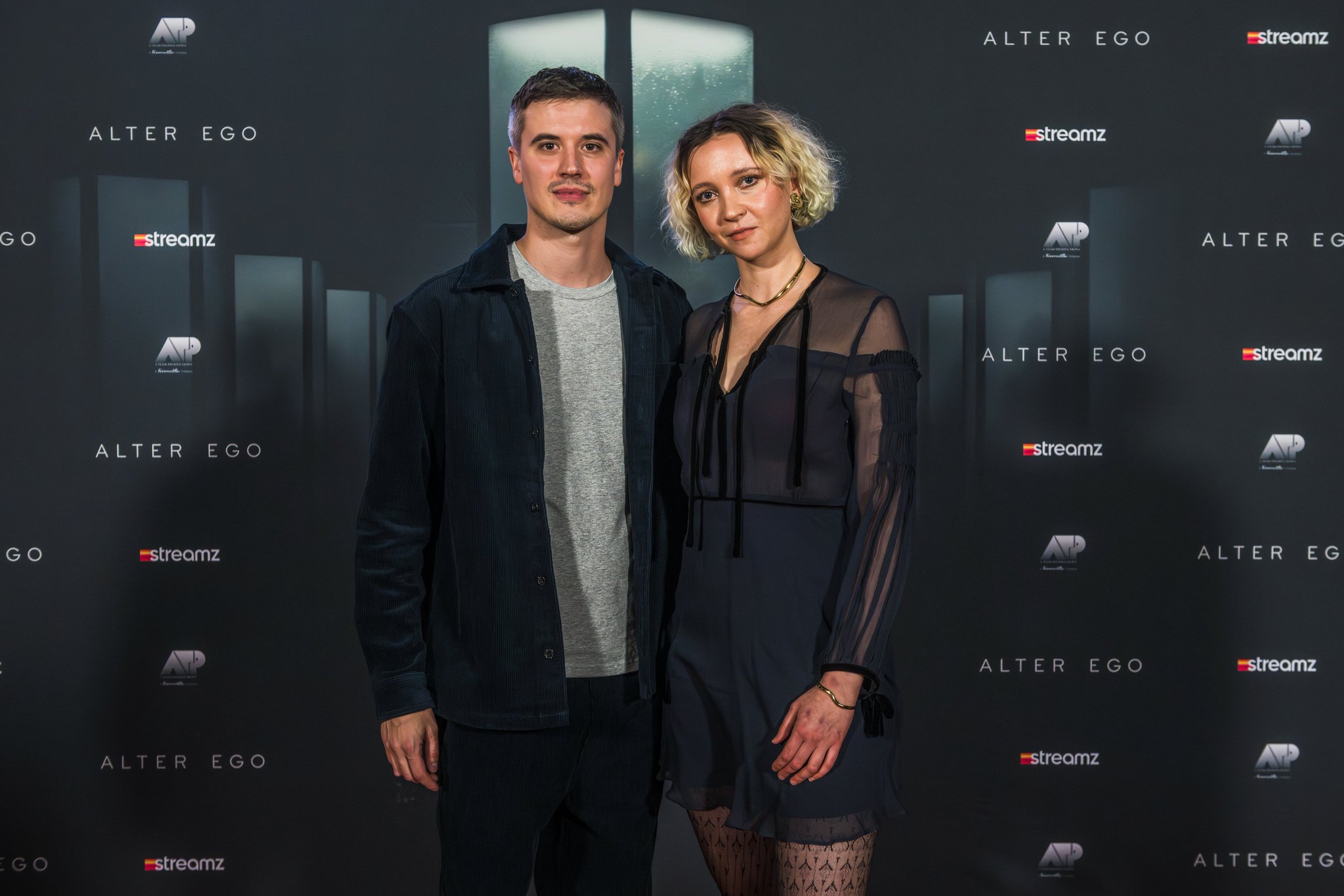 Op de première van Alter Ego op Streamz