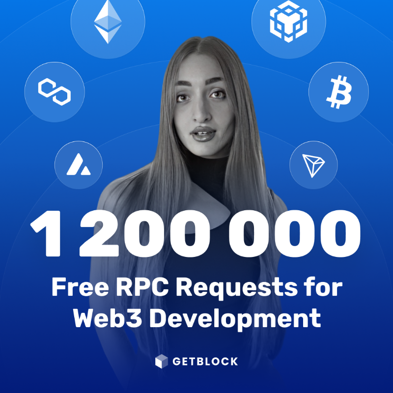 getblockio's tweet photo. In blockchain we trust. GetBlock supports thousands of Web3 apps with API node infrastructure🚀

✅Cost-efficient, flexible and reliable RPC provider with a free plan for 40.000 requests/day.
