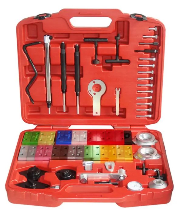 yngjnyng20's tweet image. 63Pcs Engine Timing Tool Kit For Fiat

☀️Material:Steel
☀️Model NO:JC9901
☀️Carton Size:47x42x12cm/1Sets per carton

jocentools.com/63pcs-engine-t…
#compressortools #Braketool #Clutchalignmenttools #Radiatortools #Wheelbearingtools #Tools #Wholesale