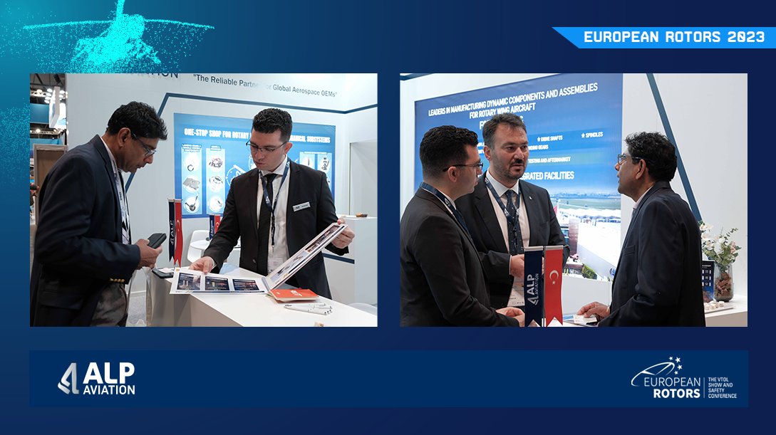 alp_havacilik's tweet photo. We are welcoming our visitors @IFEMA Hall 9 & Stand 510.
#EuropeanRotors #europeanrotors23 #Helicopter #Aviation #Spain #Madrid #AlpAviation #AlpHavacılık https://t.co/4Hd6kb3pvL