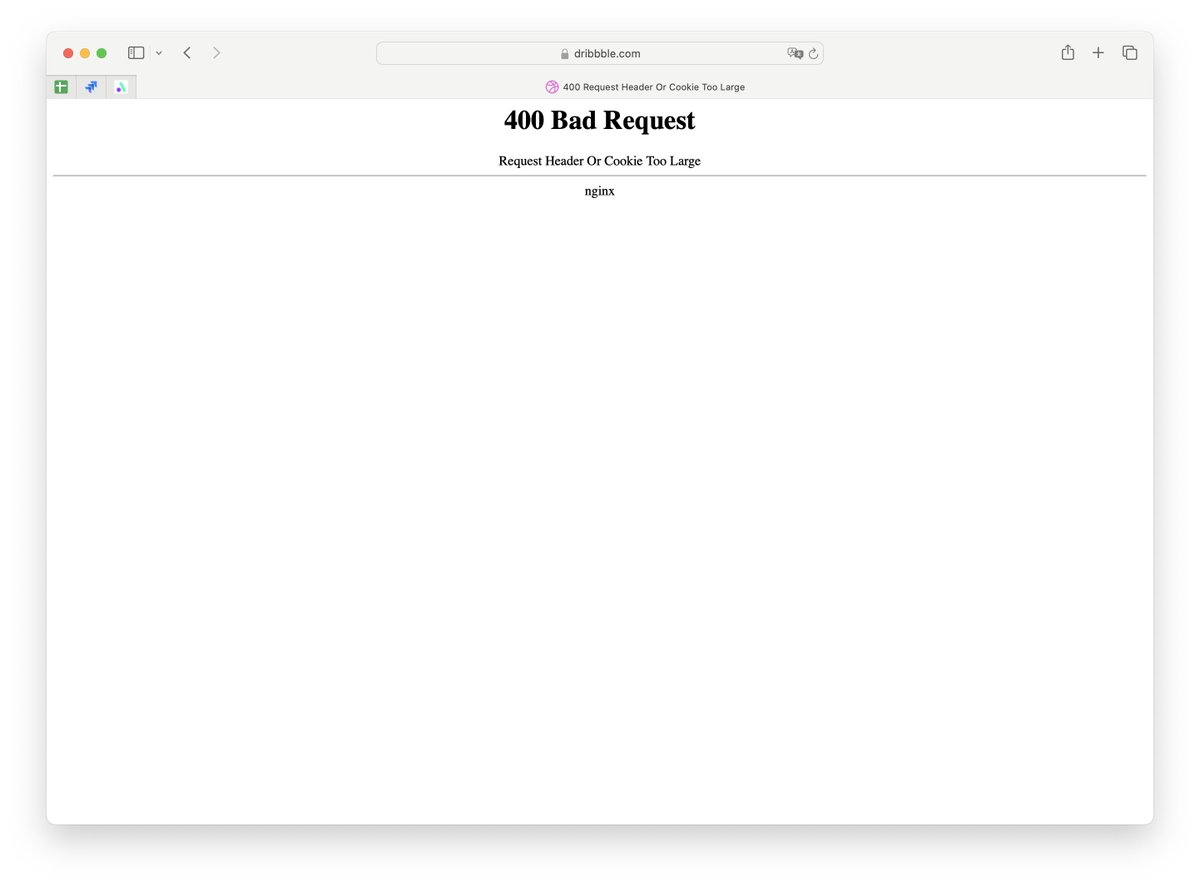 KuhtoRu's tweet photo. @dribbble How to fix it? this only happens to your website https://t.co/VeYElRF81y