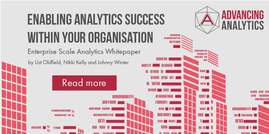 AdvAnalyticsUK's tweet image. Our #Analytics Whitepaper, &apos;Enabling Analytics Success within your Organisation&apos; looks at how to implement an enterprise scale analytics initiative, through five key characteristics: Collaborative, Iterative, Governed, Scalable, Enabling: hubs.la/Q02bc7sk0
#AnalyticsSuccess